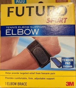 New elbow support strap