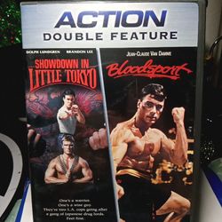 Action Double Feature- Showdown In Little Tokyo/ Bloodsport Movie DvD 2006