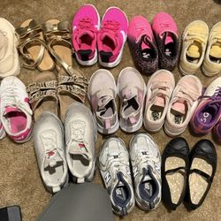 Girl shoe Lot (sizes 10-11)