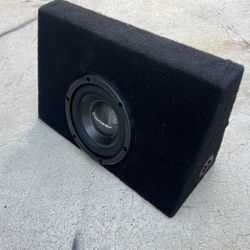 ($115 firm) Pioneer Premier  DVC 10” sub in a single cab sub box