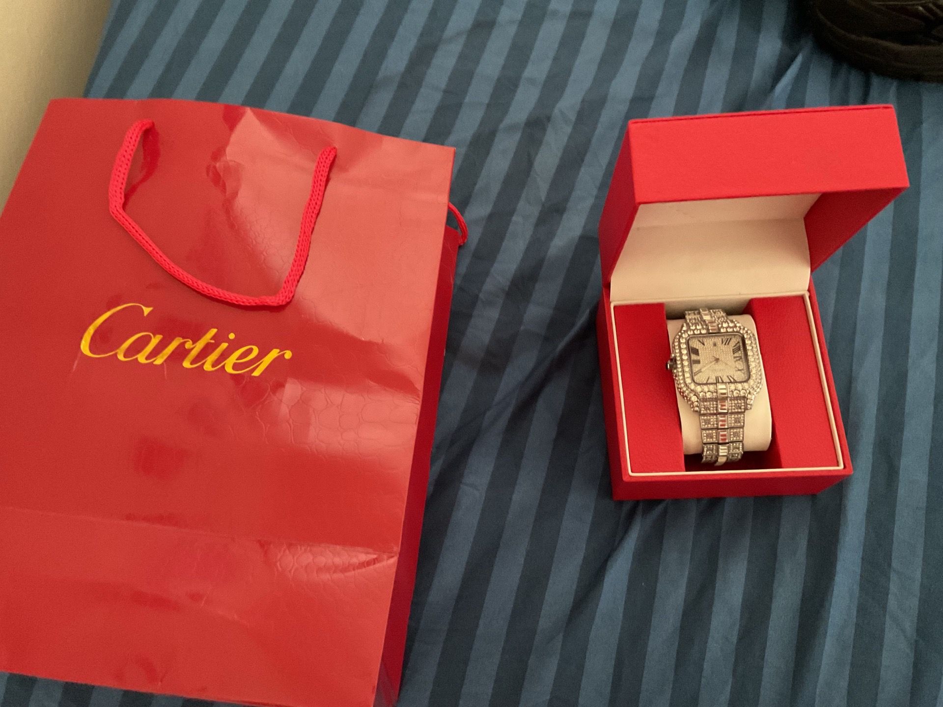 Moissanite watch