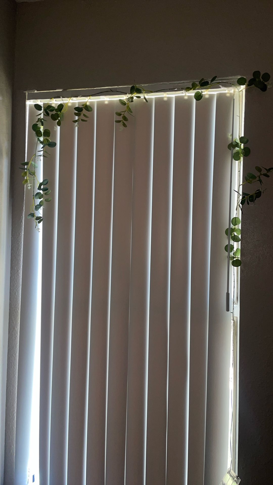 fake vines with lights
