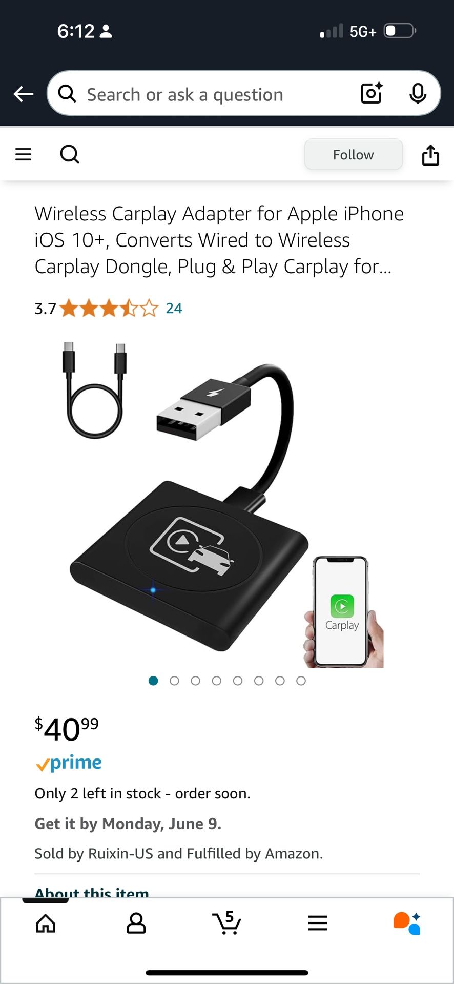 CarPlay Adapter