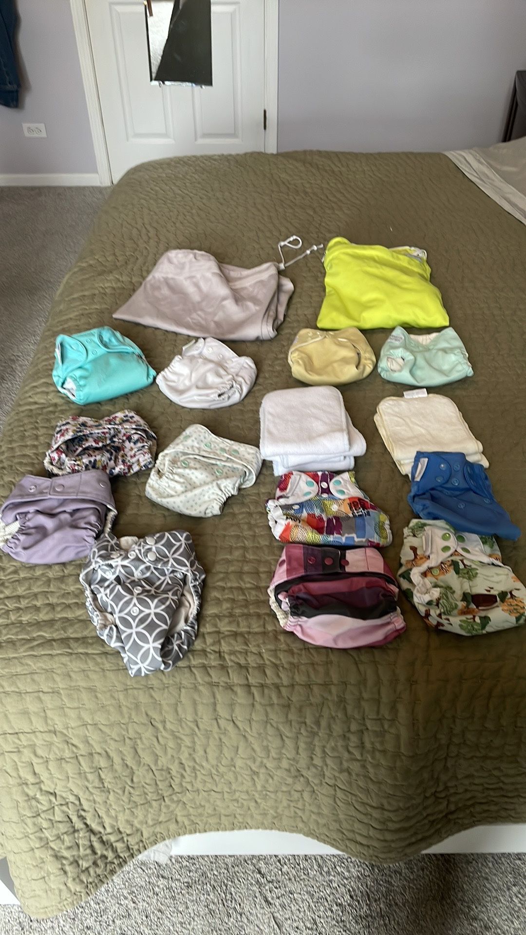 Huge Cloth Diaper Lot