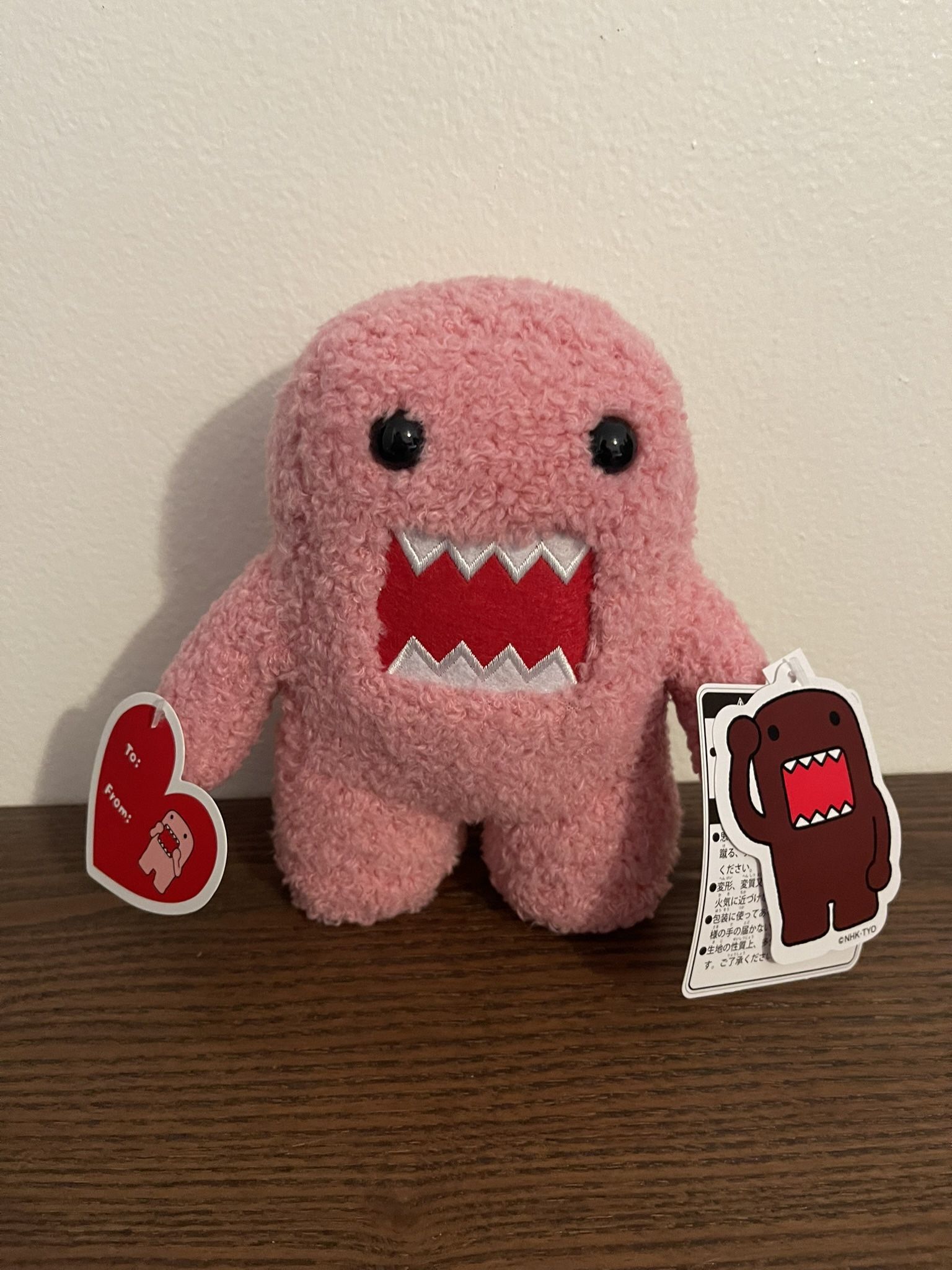 Domo kun Plush 6 inches Pink Stuffed Animals