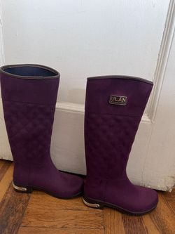 ULAN Purple/Raspberry Quilted Boots