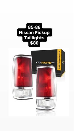 85-86 Nissan Pickup Taillights $80