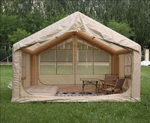 Blow up tent
