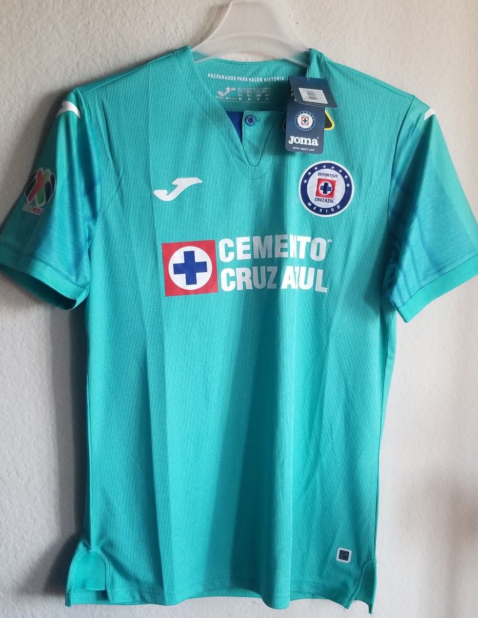 Joma mens 2019/20 Cruz azul tercer Jersey ORIGINAL