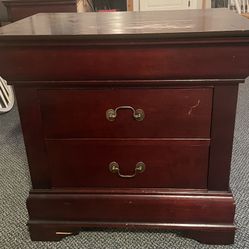 Nightstands End tables Dark Wood