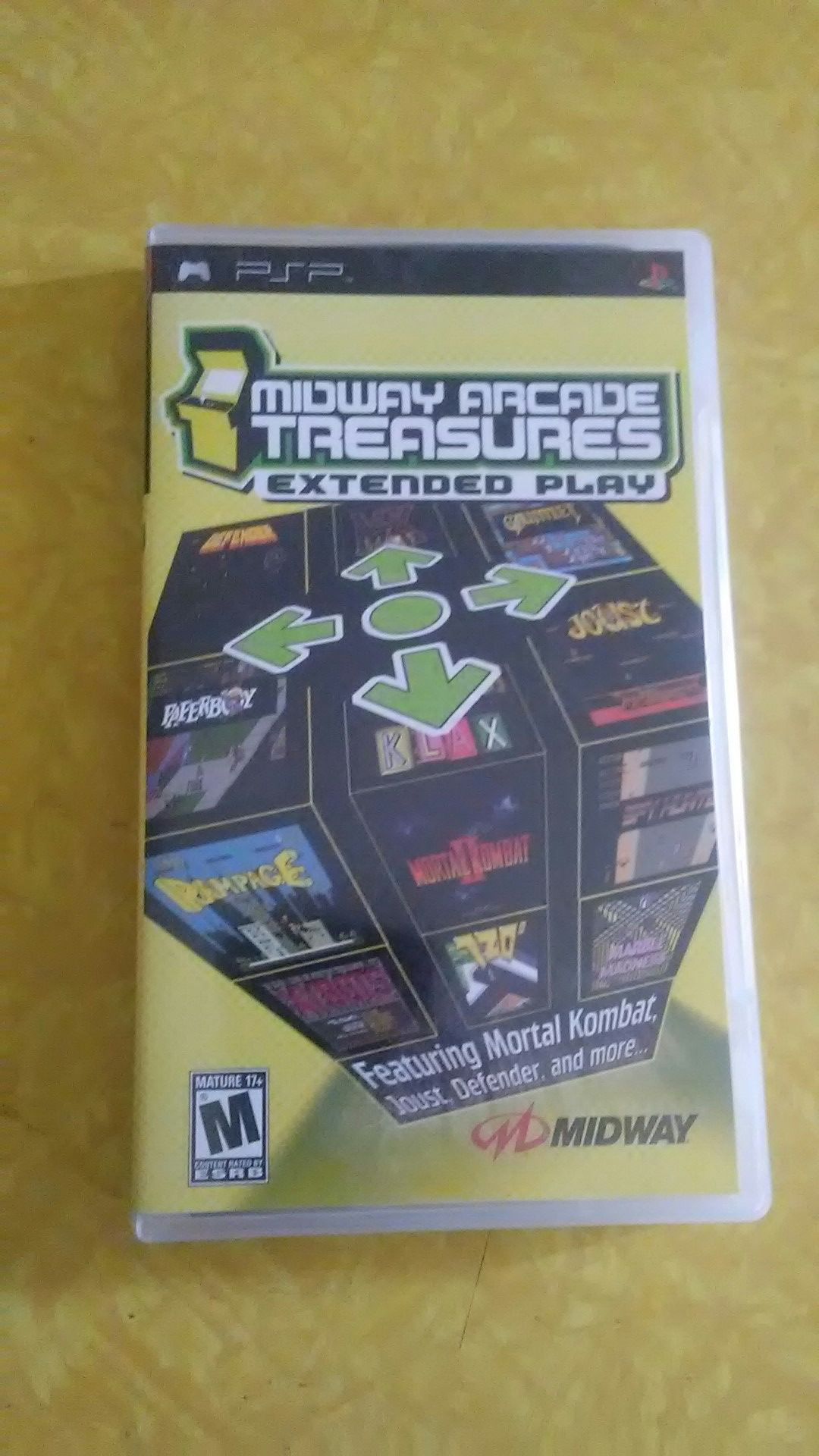 psp arcade game