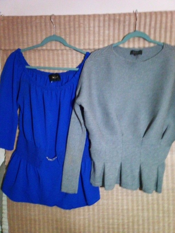 Women's Blouse Sweater Bundle Size Large