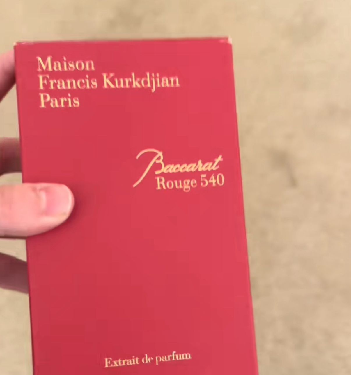 Baccarat Rouge 540