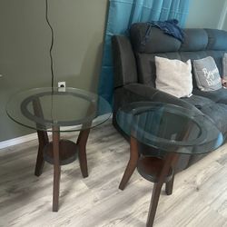 Round Glass Tables
