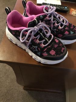 Athletic Works Girls Light Shoes Size 2