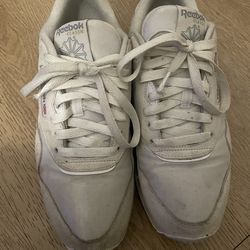 Reebok nylon classic white (read desc)