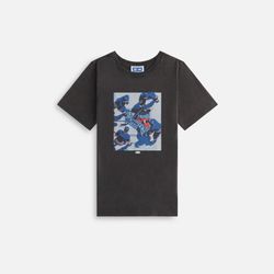 Kith Kids For The New York Rangers On Ice Vintage Tee - Black - Size 2T