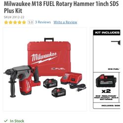 Milwaukee Rotary Hammer Drill 