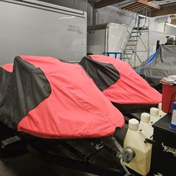 Sea-Doo Pair 2006 RT & 2003 GTX Limited With Zeiman Trailer   Low Hours!