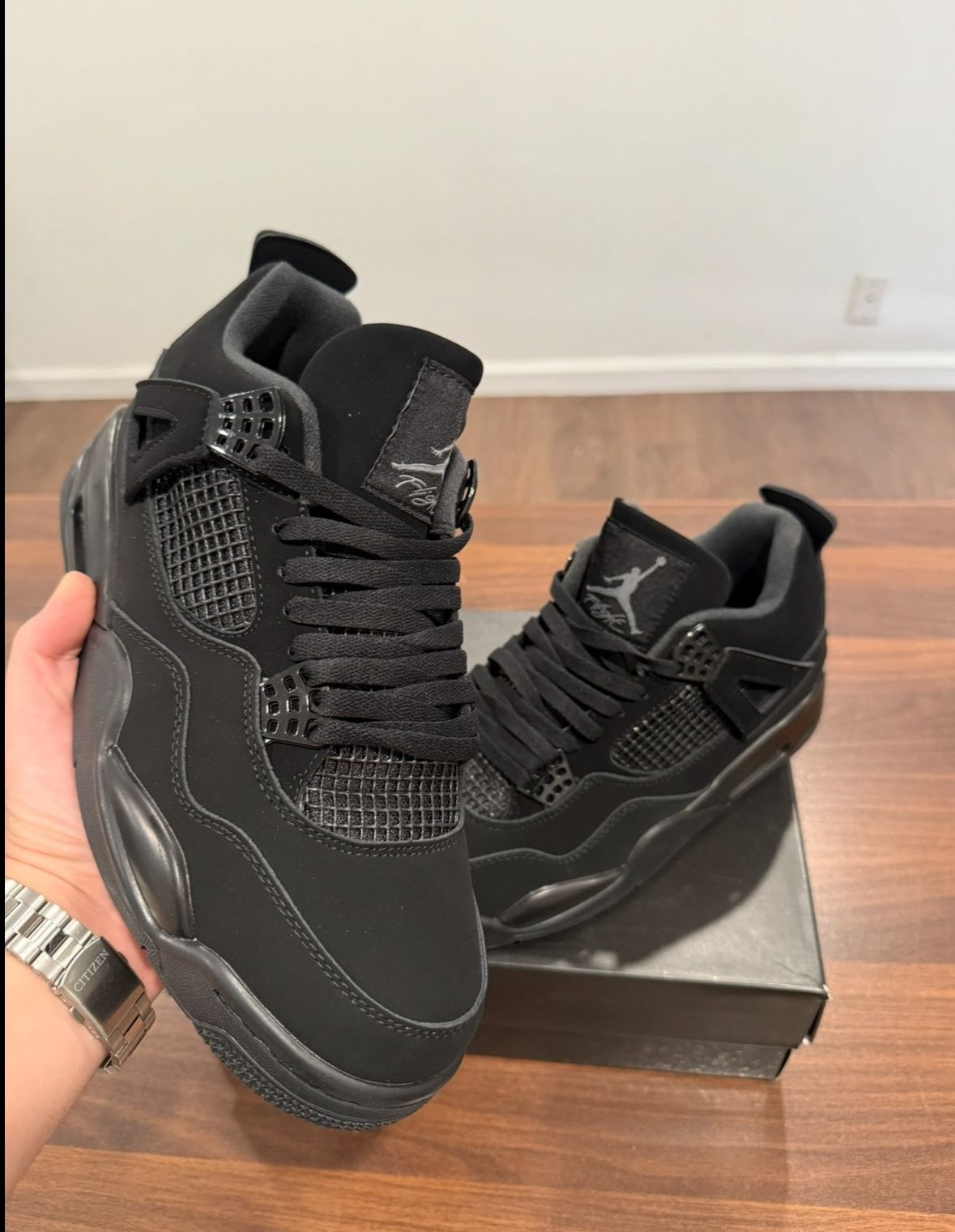 Nike Black Cat Size 12 Jordan Black Cat Men Size 12