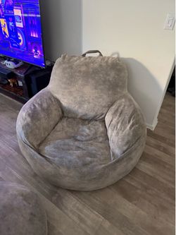 Big Joe vegan leather beanbag chair