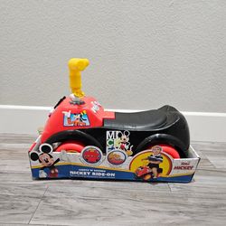 New Kiddieland Disney Mickey Mouse & Friends Lights "N" Sounds Mickey Ride-On Toy