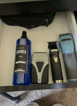 babyliss fx one clippers and babyliss trimmer and andis shaver