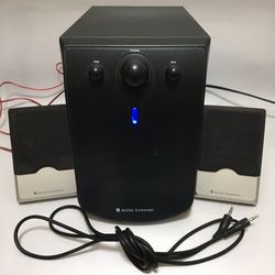 ALTEC LANSING BX-3 Powered Audio System Computer Speakers Subwoofer   