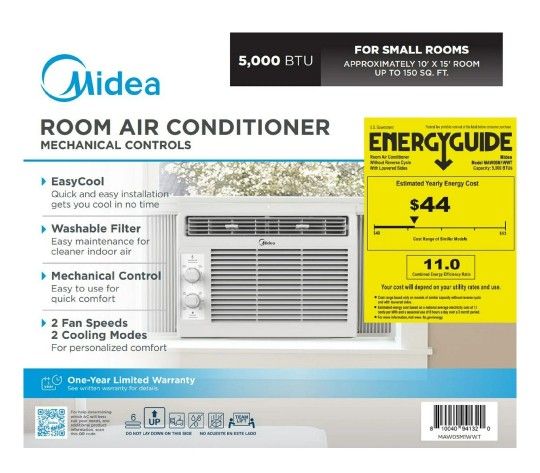 New! Midea Window AC