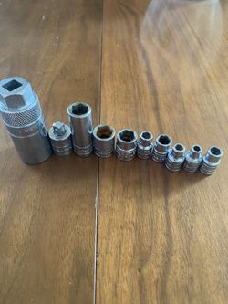 S-k Socket Set Tool Pieces Lot