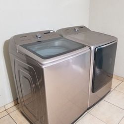 .Beautiful And Elegant Samsung Washer And Gas Dryer 6 Month Warranty 