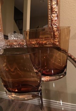 2 Glass Vases