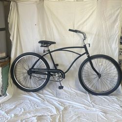 HUFFY brand ( USA 1980’S ) GOOD VIBRATIONS edition 26” coaster Brake, single speed, beach cruiser bicycle ready to ride