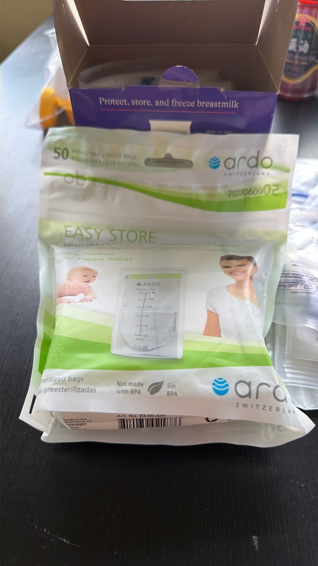 free breastmilk storage bags