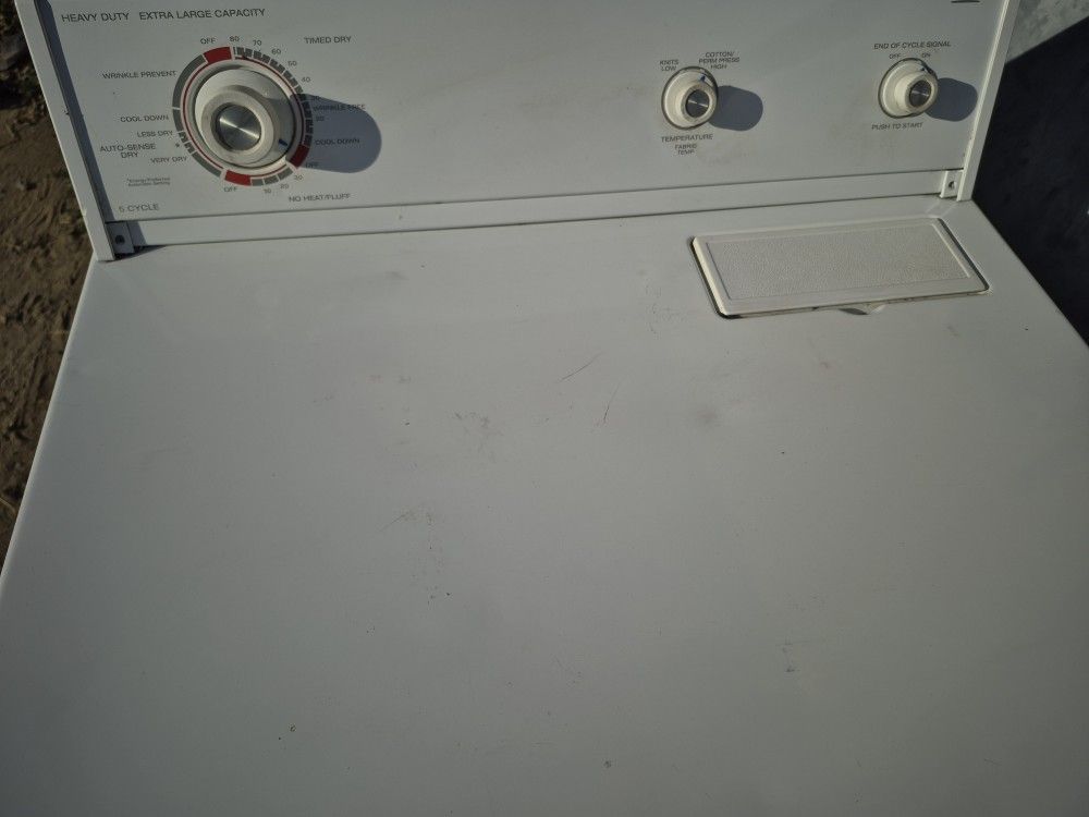 Roper Electric Dryer By Whirlpool Super Capacity And Heavy Duty