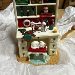 2022 Hallmark Keepsake - Mrs. Klaus’s Sewing Cabinet 