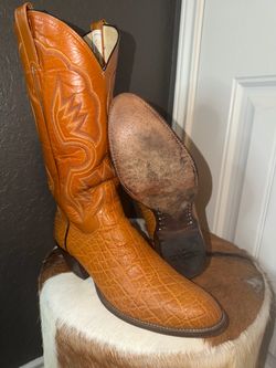 Vintage Adams Elephant Cowboy Boots
