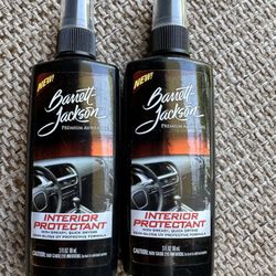 BARRETT JACKSON PREMIUM AUTO CARE INTERIOR PROTECTANT NEW
