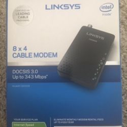 Linksys DOCSIS 3.0 8x4 Cable Modem