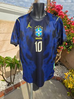 Brasil away newmar jr world cup soccer jersey 2026