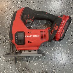 Craftsman Jigsaw With Charger And Extra Battery