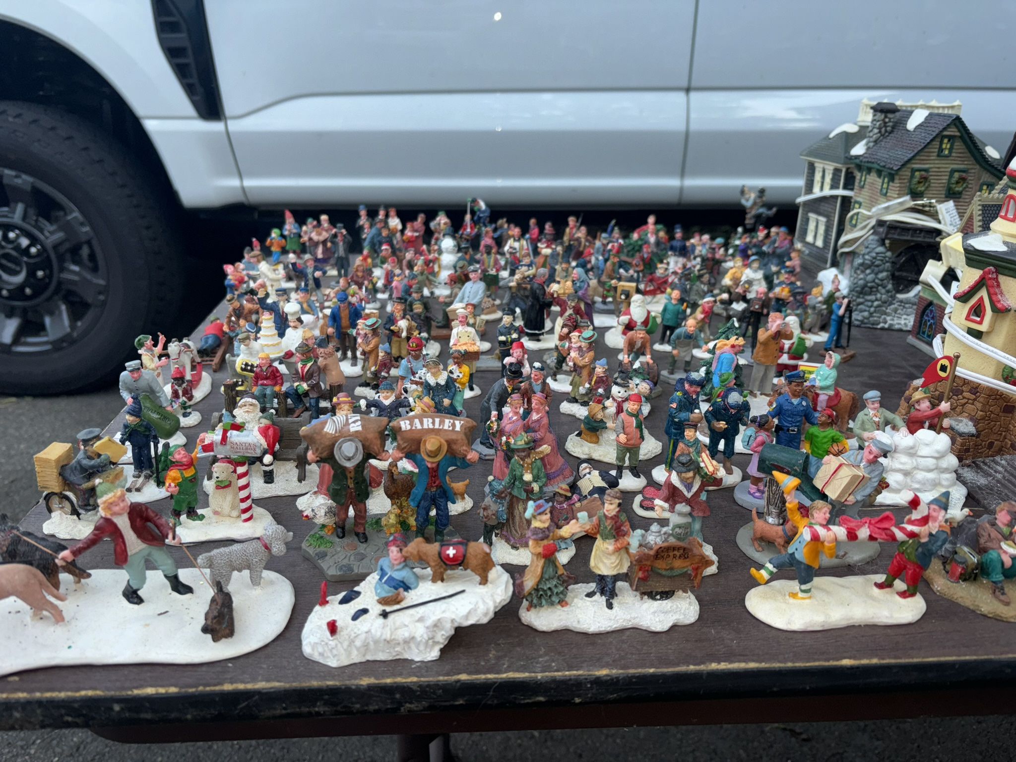 Massive Christmas Village Lot