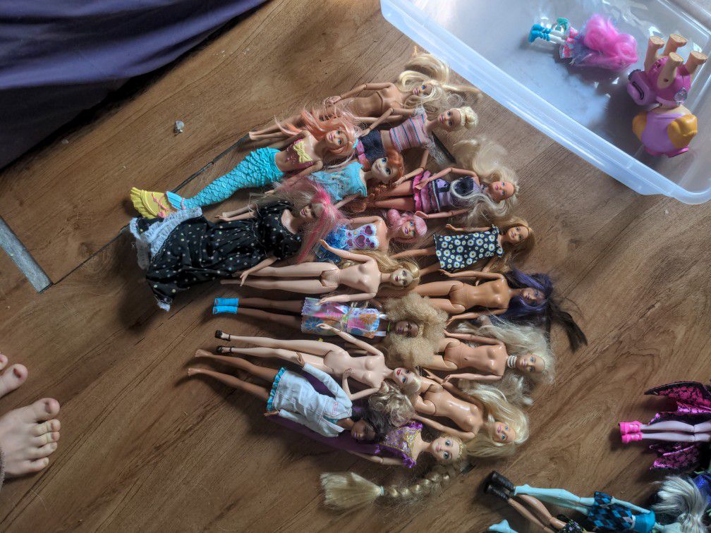 Barbie Doll Collection With Clothes