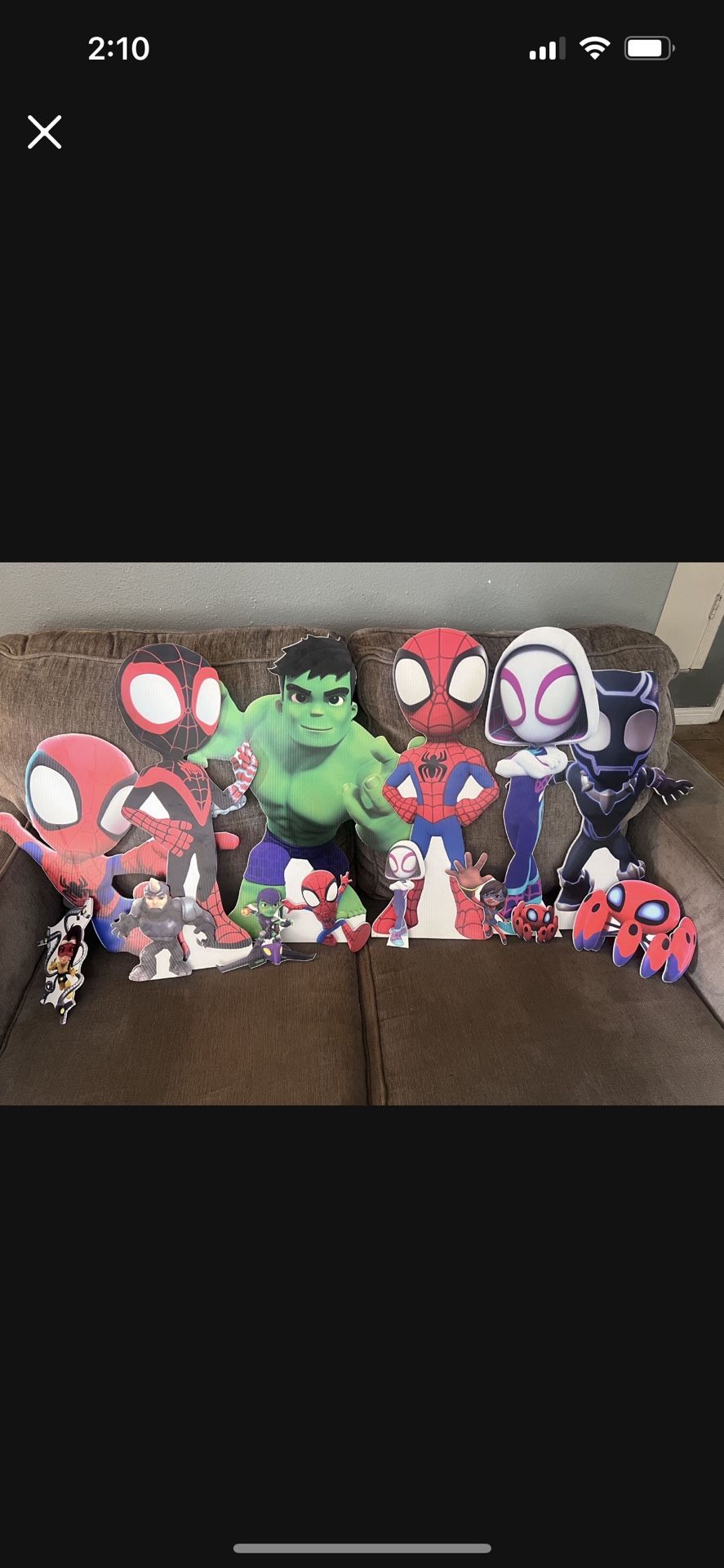 Spidey And Friends Party decor