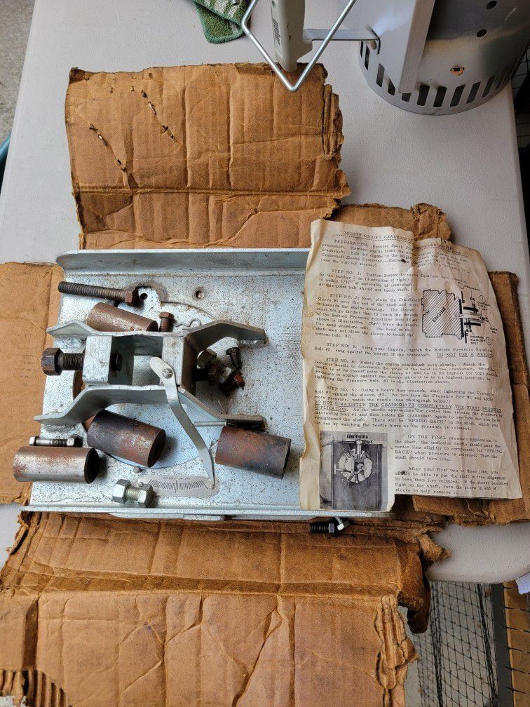 Small Engine Crankshaft Straightener $195