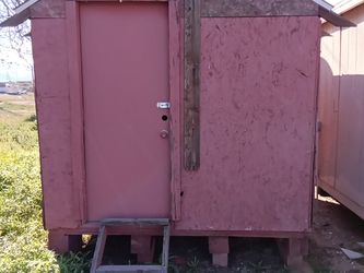 Wooden shed