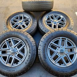 17" Jeep Wrangler New Wheels and Tires