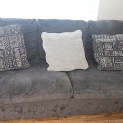 Gray Couches For Sale $1000 And Comes With Replaceable Cushions 