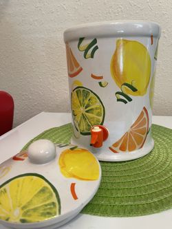 Vintage Ceramic Beverage Dispenser By DESIGNPAC INC 