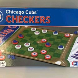 Chicago Cubs Checkers Board Game